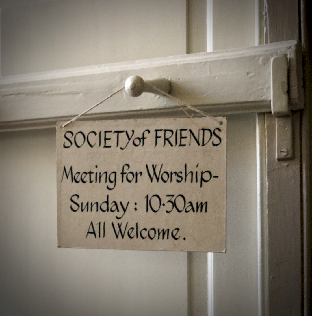 Quaker Meeting for Worship notice